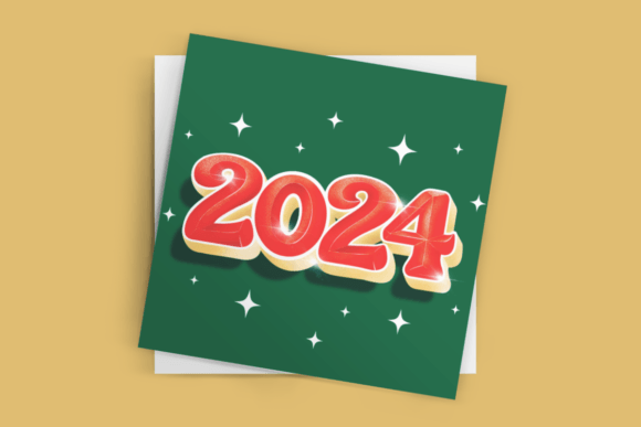 2024 Happy New Year Merry Christmas 3D Illustrations Review