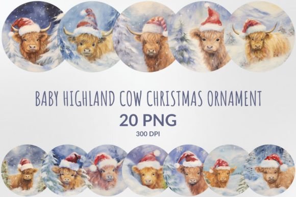 Baby Highland Cow Ornament: Illustrations Review