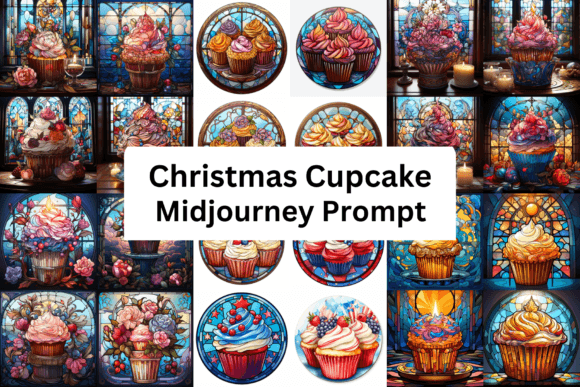 Review: Stained Glass Christmas Cupcakes Design