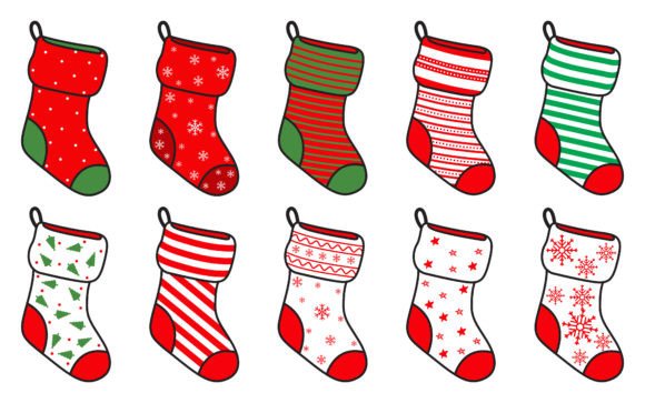 Socks Design Gifts: Festive Illustrations